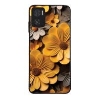 Θήκη Sonique 3D Flower Series για Motorola Moto E22 4G Κίτρινο