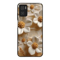 Θήκη Sonique 3D Flower Series για Motorola Moto E22 4G Λευκό