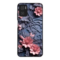 Θήκη Sonique 3D Flower Series για Motorola Moto E22 4G Ροζ 02