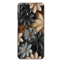 Θήκη Sonique 3D Flower Series για Motorola Moto G13 4G / Moto G23 4G Γκρι
