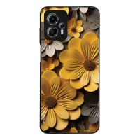 Θήκη Sonique 3D Flower Series για Motorola Moto G13 4G / Moto G23 4G Κίτρινο