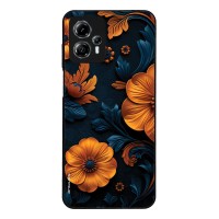 Θήκη Sonique 3D Flower Series για Motorola Moto G13 4G / Moto G23 4G Πορτοκαλί 01