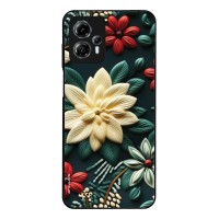 Θήκη Sonique 3D Flower Series για Motorola Moto G13 4G / Moto G23 4G Πράσινο