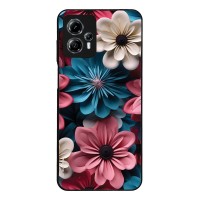 Θήκη Sonique 3D Flower Series για Motorola Moto G13 4G / Moto G23 4G Ροζ 01