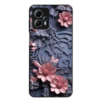 Θήκη Sonique 3D Flower Series για Motorola Moto G13 4G / Moto G23 4G Ροζ 02