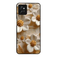Θήκη Sonique 3D Flower Series για Motorola Moto G32 Λευκό