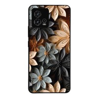 Θήκη Sonique 3D Flower Series για Motorola Moto G72 Γκρι
