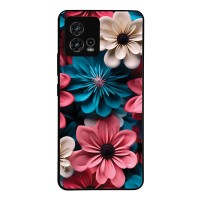 Θήκη Sonique 3D Flower Series για Motorola Moto G72 Ροζ 01