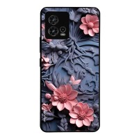 Θήκη Sonique 3D Flower Series για Motorola Moto G72 Ροζ 02