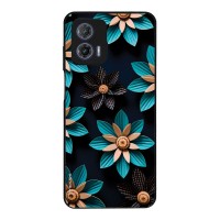 Θήκη Sonique 3D Flower Series για Motorola Moto G73 5G Γαλάζιο