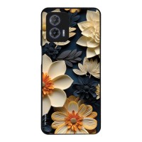 Θήκη Sonique 3D Flower Series για Motorola Moto G73 5G Εκρού