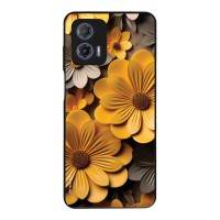 Θήκη Sonique 3D Flower Series για Motorola Moto G73 5G Κίτρινο