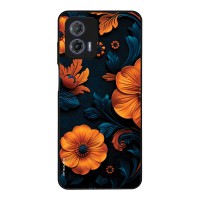 Θήκη Sonique 3D Flower Series για Motorola Moto G73 5G Πορτοκαλί 01