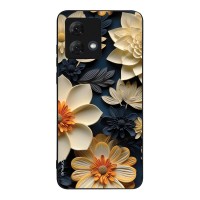 Θήκη Sonique 3D Flower Series για Motorola Moto G84 5G Εκρού