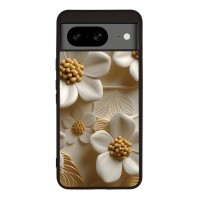 Θήκη Sonique 3D Flower Series για Google Pixel 8 5G Λευκό