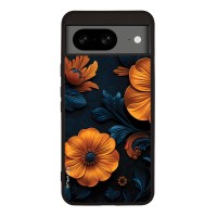 Θήκη Sonique 3D Flower Series για Google Pixel 8 5G Πορτοκαλί 01