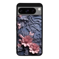 Θήκη Sonique 3D Flower Series για Google Pixel 8 Pro 5G Ροζ 02