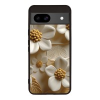Θήκη Sonique 3D Flower Series για Google Pixel 8a 5G Λευκό