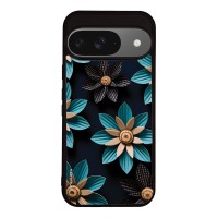 Θήκη Sonique 3D Flower Series για Google Pixel 9 5G Γαλάζιο