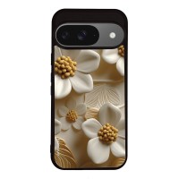 Θήκη Sonique 3D Flower Series για Google Pixel 9 5G Λευκό