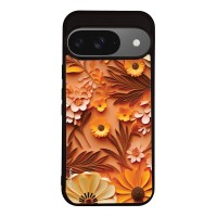 Θήκη Sonique 3D Flower Series για Google Pixel 9 5G Πορτοκαλί