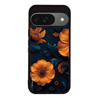 Θήκη Sonique 3D Flower Series για Google Pixel 9 5G Πορτοκαλί 01