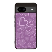 Θήκη Sonique Heart Series για Google Pixel 8a 5G Βιολετί