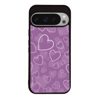 Θήκη Sonique Heart Series για Google Pixel 9 Pro 5G Βιολετί