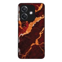 Θήκη Sonique Marble Series για Oppo A40 Κόκκινο