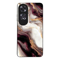 Θήκη Sonique Marble Series για Oppo A60 Μπορντώ