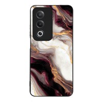 Θήκη Sonique Marble Series για Oppo A80 5G Μπορντώ