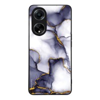 Θήκη Sonique Marble Series για Oppo A98 5G Μωβ Γκρι