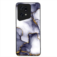 Θήκη Sonique Marble Series για Oppo Find X5 Pro 5G Μωβ Γκρι