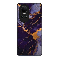 Θήκη Sonique Marble Series για Oppo Reno10 5G Μωβ