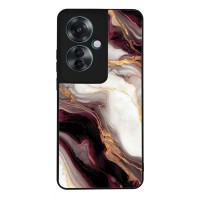 Θήκη Sonique Marble Series για Oppo Reno11 F 5G Μπορντώ