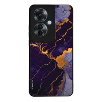 Θήκη Sonique Marble Series για Oppo Reno11 F 5G Μωβ