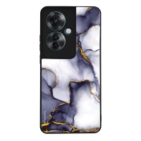 Θήκη Sonique Marble Series για Oppo Reno11 F 5G Μωβ Γκρι