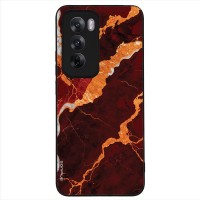 Θήκη Sonique Marble Series για Oppo Reno12 5G Κόκκινο