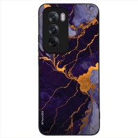 Θήκη Sonique Marble Series για Oppo Reno12 5G Μωβ