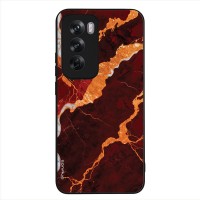 Θήκη Sonique Marble Series για Oppo Reno12 Pro 5G Κόκκινο
