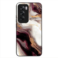 Θήκη Sonique Marble Series για Oppo Reno12 Pro 5G Μπορντώ
