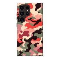 Θήκη Sonique Camouflage Army Series για Samsung Galaxy S24 Ultra Κόκκινο