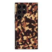 Θήκη Sonique Camouflage Army Series για Samsung Galaxy S24 Ultra Καφέ 01