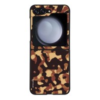 Θήκη Sonique Camouflage Army Series για Samsung Galaxy Z Flip 5 Καφέ 01