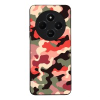 Θήκη Sonique Camouflage Army Series για Xiaomi Redmi 14C 4G / Poco C75 4G / Redmi A4 5G Κόκκινο