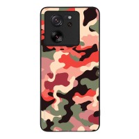 Θήκη Sonique Camouflage Army Series για Xiaomi Xiaomi 13T 5G / Xiaomi 13T Pro 5G Κόκκινο