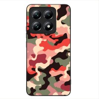 Θήκη Sonique Camouflage Army Series για Xiaomi Xiaomi 14T Κόκκινο