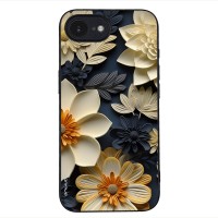 Θήκη Sonique 3D Flower Series για Apple iPhone 16e / iPhone 17e Εκρού