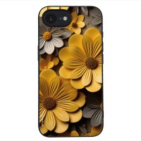Θήκη Sonique 3D Flower Series για Apple iPhone 16e / iPhone 17e Κίτρινο