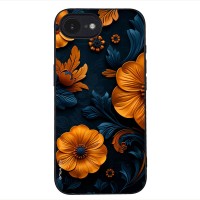 Θήκη Sonique 3D Flower Series για Apple iPhone 16e / iPhone 17e Πορτοκαλί 01